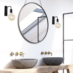 Aplică ASTRID 1xE27/60W/230V negru lucios