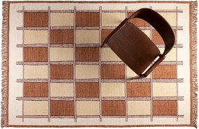 Covor teracotă din bumbac 160x230 cm Gambit – Dutchbone