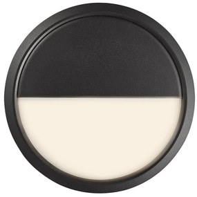 Aplica LED perete/ tavan exterior cu protectie IP54 Ava Smart Black