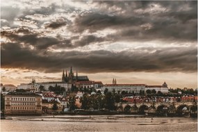 Tablou - Praga înnorită (90x60 cm)
