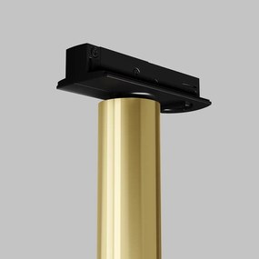Spot LED, accesoriu pentru sinele monofazate Unity, Dual negru/alama