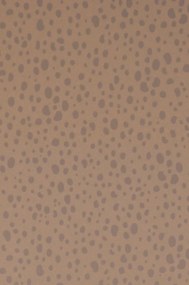 Tapet Animal Dots, Soft Brown, Majvillan