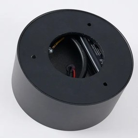 Brilagi - Plafonieră LED FORIS pentru baie, 14W/230V, Ø 12 cm, negru, IP44