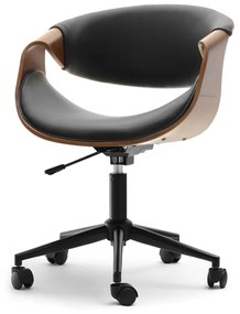 Scaun Rapido (nuc închis + negru). 1109966