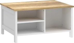 HOMCOM Ladă de Depozitare pentru Interior, 80x60x40 cm, cu Capac Rabatabil, Stil Nordic, Culoare Lemn | Aosom Romania