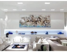 Corp de iluminat LED încastrat SLIM LED/20W/230V IP43 CRI 90 LED2