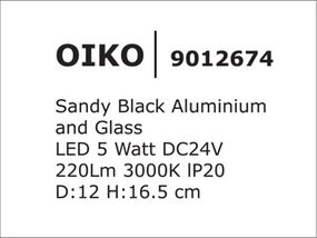 Accesoriu, Corp de iluminat pentru sina magnetica Buxton, Loop sau Sign, Oiko