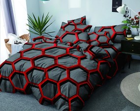 Lenjerie de pat din microfibra Culoare gri, ZORINO Dimensiune lenjerie de pat: 2 buc 70 x 80 cm | 200 x 220 cm