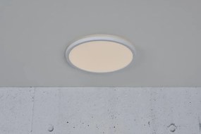 Plafoniera LED pentru iluminat exterior, senzor de miscare cu microunde, design silm Oja 29 alb 2700K 2110456101 NL