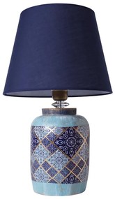 Lampă de birou RAMZES 1xE27/40W/230V albastră