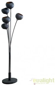 Lampadar / Lampa de podea moderna Magma negru/ auriu A-37004 VC