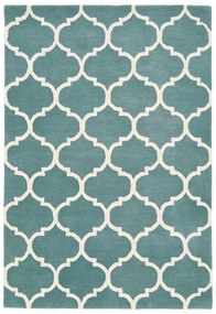 Covor albastru handmade din lână 200x290 cm Albany – Asiatic Carpets