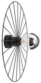 Aplică MONTANA 1xE27/15W/230V d. 45 cm negru