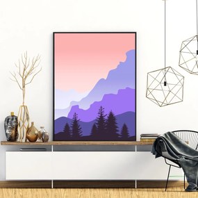 Poster - Peisaj montan (A4)