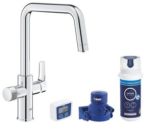 GROHE 30596000 - Baterie pentru chiuvetă BLUE PURE cu funcție de filtrare, crom lucios