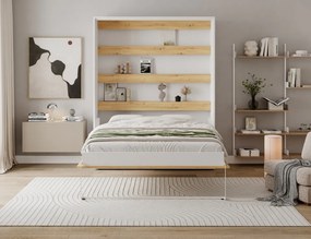 Pat rabatabil Devesto Vertical Wall 160 Artisan Eiche, 160x200 cm – Artisan Eiche