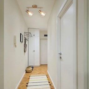 Rabalux 5547 - Lampă spot HOLLY 2xE14/40W/230V auriu