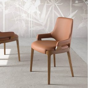 Scaun modern design italian Marron
