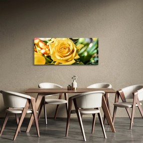 Tablou cu trandafir (120x50 cm)