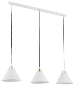 Lustra cu 3 pendule design modern ORTE alb