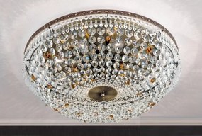 Lustra aplicata cristal Schöler design de lux Sheraton 65cm, antique brass
