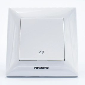 Intrerupator cruce Arkedia Panasonic, ST, alb