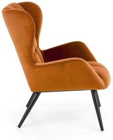 Fotoliu Tyrion velvet cinnamon H91 cm