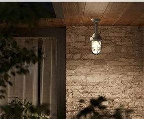 Lustra, Plafoniera exterior design rustic Grid