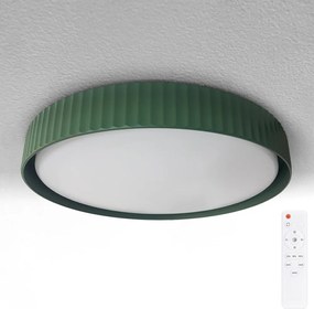 Brilagi - Plafonieră LED dimabilă LUCIA LED/48W/230V diam. 41 cm verde + telecomandă