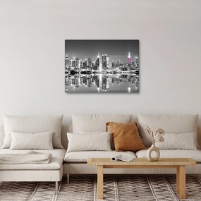 Tablou - New York și zgârie-norii mov (70x50 cm)
