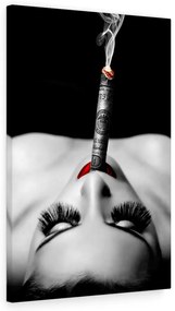Tablou canvas Smoking Money 120x80 cm