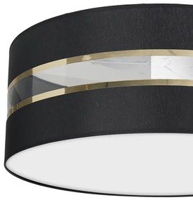 Plafonieră ULTIMO 2xE27/60W/230V neagră