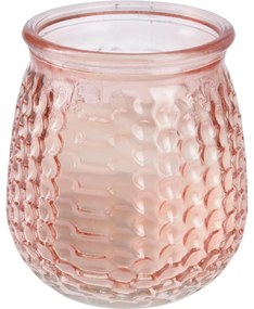 Lumânare repelentă Citronella, roz, 160 g , 10 x10 cm