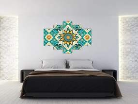 Tablou - Model turcoaz (150x105 cm)