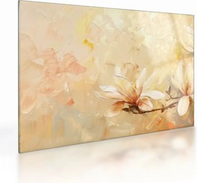 Tablou pe sticlă - Flori (70x50 cm)