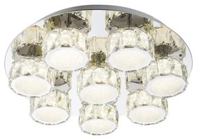 Plafonieră LED dimabilă Globo 49350D5 AMUR LED/64W/230V 4000K d. 50 cm