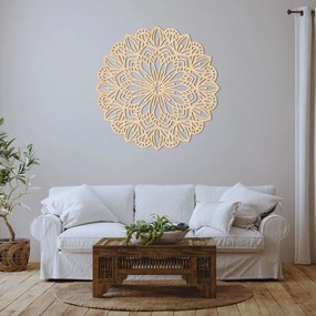 SENTOP | Decorațiune murală cu mandală din lemn | PETALUM