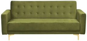 Canapea trei locuri Aberde (verde). 1077279