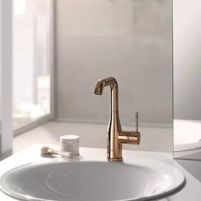 Baterie lavoar Grohe Essence L cu ventil Pop-Up auriu lucios Cool Sunrise