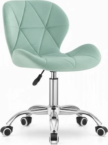 Scaun de birou mentolat AVOLA VELVET