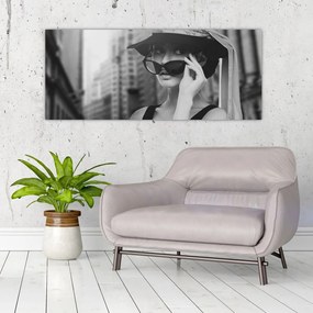 Tablou cu femeie (120x50 cm)