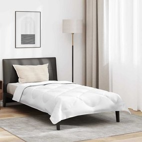 vidaXL Duvet pentru toate sezoanele Altele Alb 135 x 220 cm Microfibră