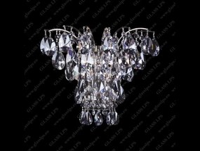 Aplica de perete cristal Bohemia N27 555/02/1-A