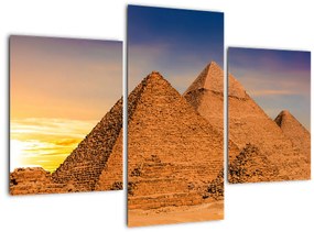 Tablou - Piremidele din Egipt (90x60 cm)