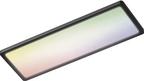 Osram - LED RGBW plafonieră de baie cu dimmer SMART+ PLANON LED/30W/230V Wi-Fi IP54 negru