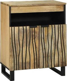 vidaXL Bufet Maro 60 x 33 x 75 cm Lemn masiv de mango