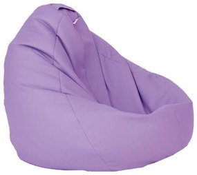 Fotoliu Nirvana Grande, Material Piele ecologica - Violet