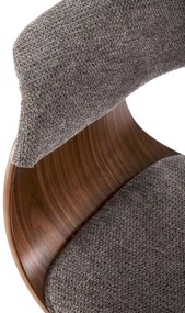 Scaun K545 gri/nuc H83 cm