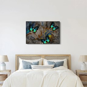 Tablou - Fluturi strălucitori în imagine (90x60 cm)