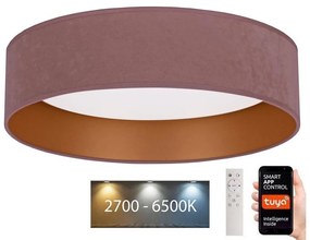 Plafonieră LED dimabilă VELVET SMART LED/36W/230V Wi-Fi Tuya Brilagi + telecomandă